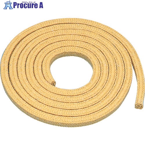 ニチアス TOMBO No.9040 アラミドファイバーパッキン □4.8mm×3m TOMBO NO.9040-4.8 1巻 ■▼149-4613 【貨物輸送都度積もり書き】