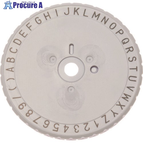 PANDUIT メタルエンボス(MEHT187)用刻印盤交換キット 1個入り TM26319B01 1個 ■▼195-0447 【送料都度見積】