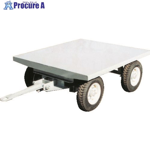 ダンディ 産業用多両連結トレーラー ターンテーブル式片牽引型(内輪差有り)1500kg TS015C-T 1台 ■▼208-2561 【送料都度見積】※車上渡し