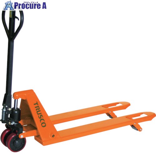 TRUSCO ハンドパレットトラック1t用 L850W520 軽さ型低床 THPT10-85-52ST 1台 ■▼767-4767 ※車上乗り合い船