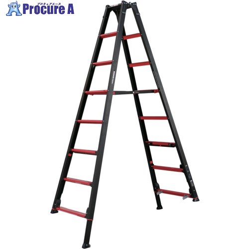 アルインコ 伸縮脚付専用脚立 GAUDI-X(ガウディ)240CM 最大使用質量100KG GUD240X 1台 ■▼651-0425 ※個人宅様送り不可