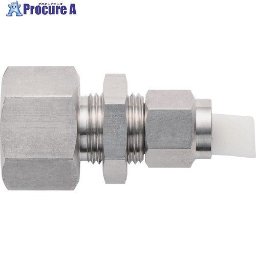 潤工社 ステンレス継手 隔壁メスユニオン 12×9mm PT1/4 FC-12X9-PT1/4-SUS 10個 ■▼572-4521 【送料都度見積】