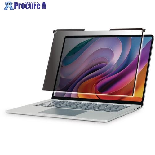 ELECOM Surface Laptop 7/6用のぞき見防止フィルタ ナノサクション BLカット 15インチ EF-MSL7MPFNSK 1枚 ■▼679-6767