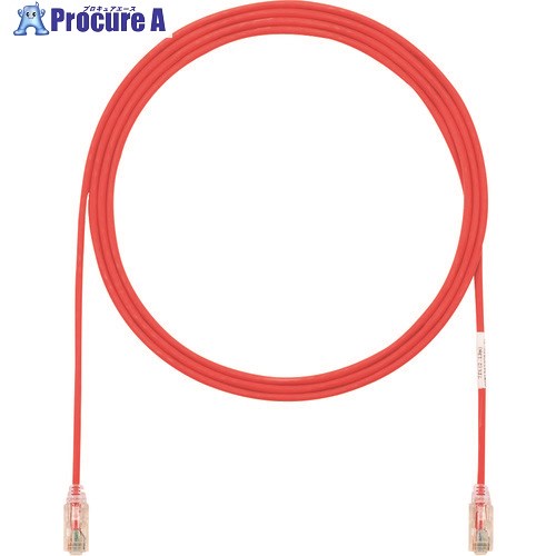 PANDUIT 種目6細径パッチコード 30m 赤 UTP28SP30MRD UTP28SP30MRD 10本 ■▼195-0556 【貨物輸送都度積もり書き】