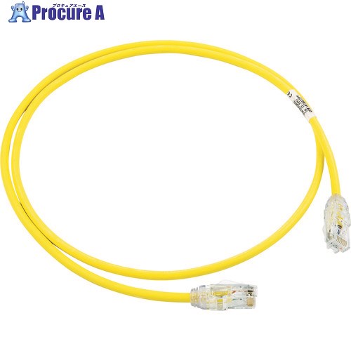 PANDUIT 種族6A細径パッチコード 20m 黄 UTP28X20MYL UTP28X20MYL 10本 ■▼195-0619 【貨物輸送都度積もり書き】