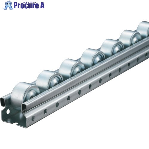 TRUSCO 流動棚用ホイールコンベヤ 鉄製Φ36 P40XL1500 V-3620US-40-1500 1台 ■▼285-2241