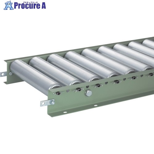TRUSCO スチールローラーコンベヤ Φ57 W500XP75XL1000 VR-5714-500-75-1000 1台 ■▼300-6085