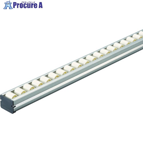 TRUSCO カセット式流動棚用ホイールコンベヤΦ18 P20X2400 V-1820ECON-20-2400 1台 ■▼461-1322