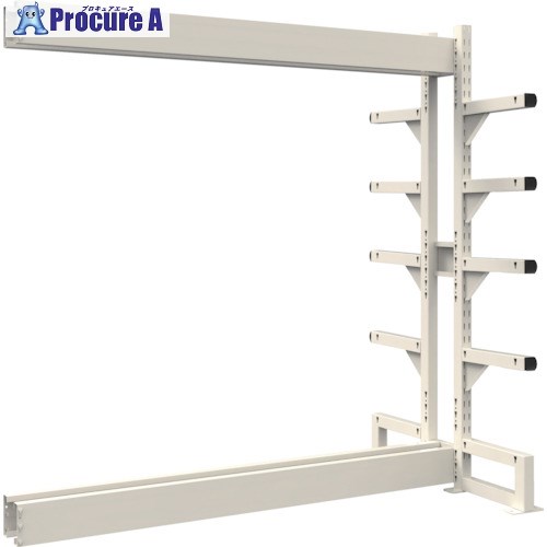 TRUSCO ボルトレス長尺保管棚M3 複式連結1200X300XH2400 5段 VRM3-8435BW 1台 ■▼539-3348 【送料都度見積】|プロキュアエース