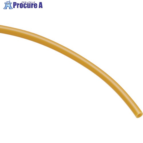 PISCO ポリウレタンチューブ イエローブラウン 12×8 100M UB1280-100-YB 1本 ■▼818-2362 【送料都度見積】