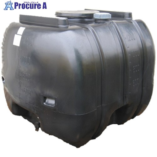 ダイライト YB型 黒いこと ローリー貯蔵タンク 1300L YB1300  (1300L) 1個 ■▼464-9621 ※人間宅様送ること不可