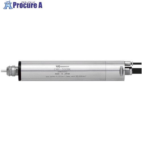 ナカニシ フランジ付き添い人原動機スピンドル(7863) EMSF-3060K 1台 ■▼162-7819 【貨物輸送都度積もり書き】