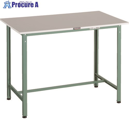 TRUSCO 軽掛け目立御役目台(300kg)HAE2型 RoHS2対応天板 1200X900XH900 緑であること色 HRAE2-1209 1台 ■▼161-1268