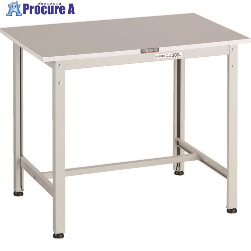 TRUSCO 軽荷重作業台(300kg)RAE2型 RoHS2対応天板 900X600XH740 ホワイト色 RAE2-0960 W 1台 ■▼161-1297 ｜プロキュアエース 18,871円