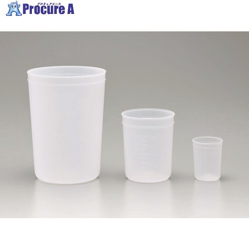 サンプラ バイオプラPEディスカップ 100ML(1000個入) 31030C 1ケース ■▼207-1100 【送料都度見積】※個人宅様送り不可