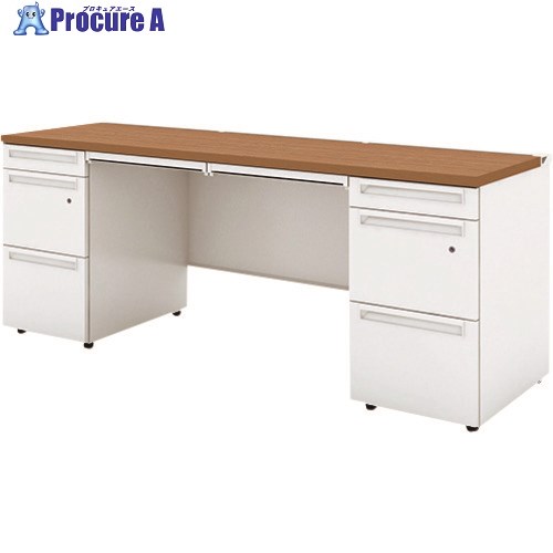 PLUS 779622)US 両袖机UR-186A-33 T2/W4 UR-186A-33 T2/W4 1台 ■▼209-8904 【貨物輸送都度積もり書き】