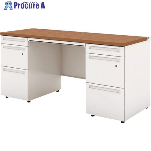 PLUS 779652)US 両袖机UR-156D-33 T2/W4 UR-156D-33 T2/W4 1台 ■▼211-5345 【貨物輸送都度積もり書き】