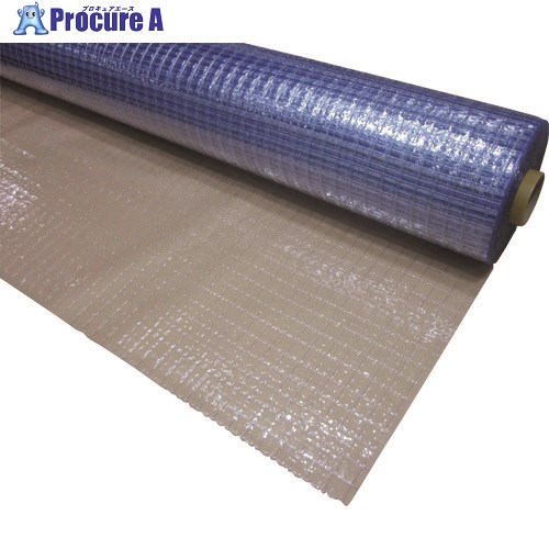 ユタカメイク 透明糸入りシート 帯電・防炎 0.3t×203cm×50m B-R811 1本 ■▼224-8326 |プロキュアエース