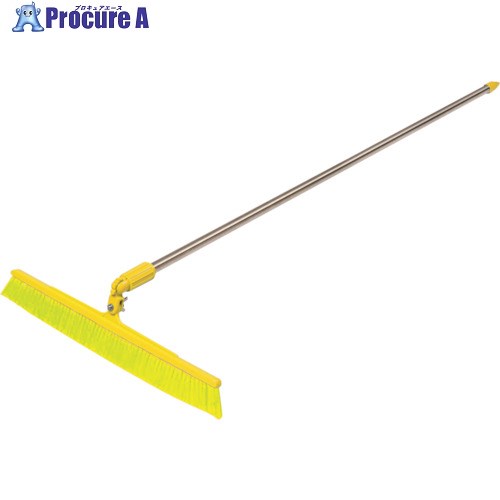 BURRTEC バーキュートプラス 衛生管理用ほうき クネット幅広 ハード黄5 BCP45K-BH40HY 5P※ 63111305 1ケース ■▼362-4414 【送料都度見積】｜プロキュアエース