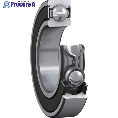SKF 単列深溝玉軸受 軸受両端接触シール C3すきま(すきま大) 内径140mmX外径210mmX幅33mm 6028-2RS1/C3 1個 ■▼388-6315 【送料都度見積】