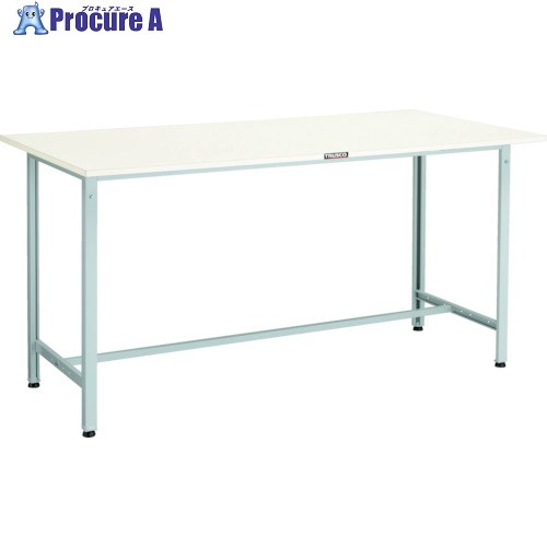 TRUSCO 軽荷重立作業台(300kg)HAE型 1800X900XH900 基本タイプ ホワイト色 HAE-1809 W 1台 ■▼466-9797