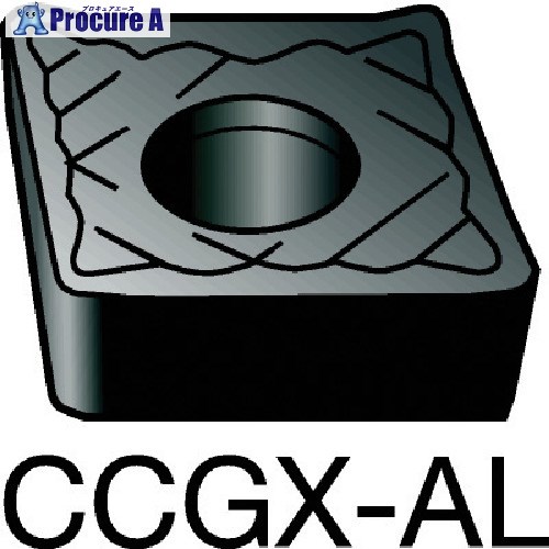 SANDVIK コロターン107 旋削用ポジチップ(130) 1105 CCGX 06 02 02-AL 1105 (130) 10個 ■▼568-8256 【送料都度見積】 ●KO521|プロキュアエース
