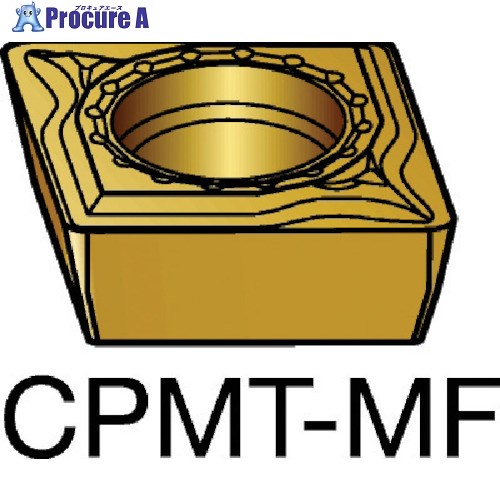 SANDVIK コロターン111 旋削用ポジチップ(120) 2025 CPMT 06 02 04-MF 2025 (120) 10個 ■▼569-4825 【送料都度見積】 ●KO521