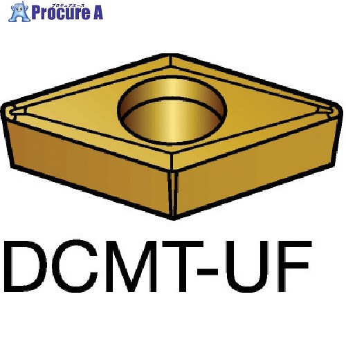 SANDVIK コロターン107 旋削用ポジ手当て(130) 1515 DCMT 07 02 02-UF  1515 (130) 10個 ■▼569-9487 【貨物輸送都度積もり書き】 ●KO521