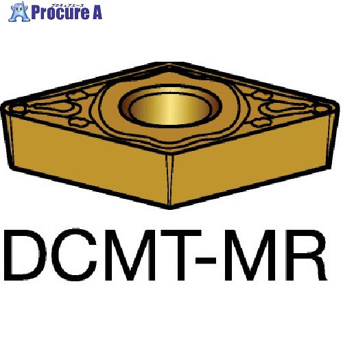 SANDVIK コロターン107 旋削用ポジチップ(120) 2025 DCMT 11 T3 12-MR 2025 (120) 10個 ■▼570-0299 【送料都度見積】 ●KO521