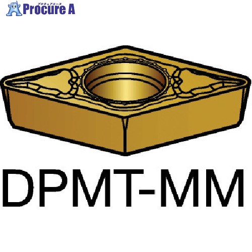 SANDVIK コロターン111 旋削用ポジチップ(120) 1125 DPMT 11 T3 04-MM 1125 (120) 10個 ■▼570-5959 【送料都度見積】 ●KO521