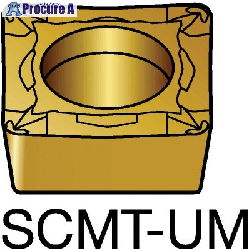 SANDVIK コロターン107 旋削用ポジチップ(130) 1125 SCMT 09 T3 08-UM 1125 (130) 10個 ■▼578-2571 【送料都度見積】 ●KO521