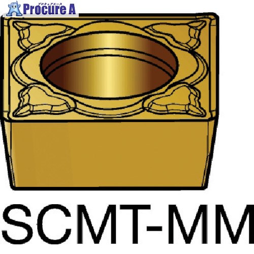 SANDVIK コロターン107 旋削用ポジチップ(120) 2015 SCMT 12 04 08-MM 2015 (120) 10個 ■▼578-2759 【送料都度見積】 ●KO521