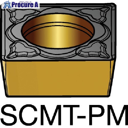 SANDVIK コロターン107 旋削用ポジチップ(120) 1525 SCMT 12 04 08-PM 1525 (120) 10個 ■▼578-2791 【送料都度見積】 ●KO521｜プロキュアエース