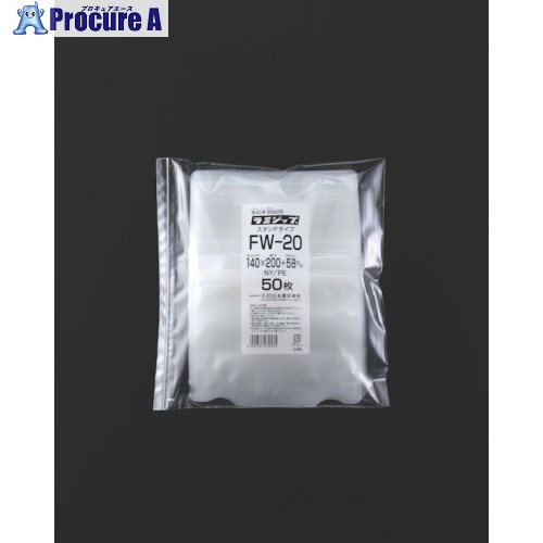 セイニチ チャック袋 「ラミジップ」 FW-20 スタンド横広タイプ 800枚入 FW-20 1箱 ■▼584-3073 【送料都度見積】 27,544円