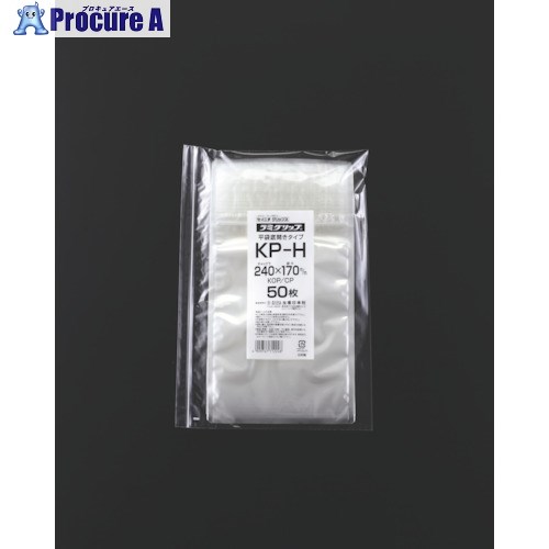 セイニチ チャック袋 「ラミグリップ」 KP-H 平袋バリアタイプ 240×17 KP-H 1箱 ■▼584-3251 【送料都度見積】