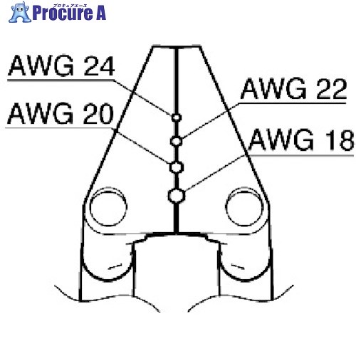 白光 ベント型ブレード 18-24AWG G2-1602 1本 ■▼824-8365 【送料都度見積】