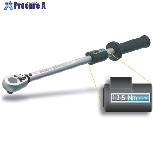 HAZET 高適確さプリセット型トルクレンチ 差込角12.7粍 5123-2CLT 1個 ■▼828-7159 【貨物輸送都度積もり書き】