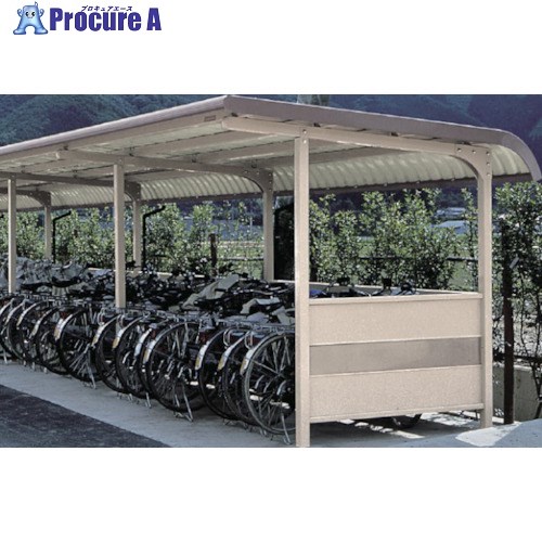 ヨドコウ ヨド自転車置場 YOKR-240-5 002 2連棟 YOKR-240-5-2X1 1台 ■▼836-2138 【送料都度見積】|プロキュアエース