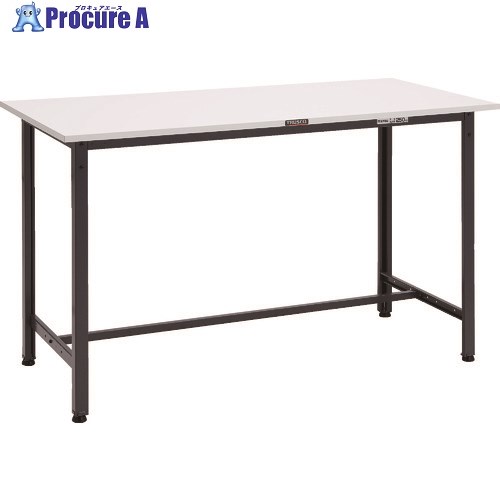 TRUSCO 軽荷重立作業台(300kg)HAE型 1500X600XH900 基本タイプ ダークグレー色 HAE-1560 DG 1台 ■▼868-8662