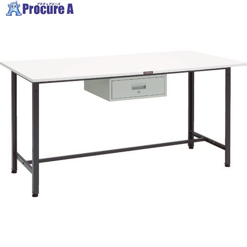 TRUSCO 軽荷重立作業台(300kg)HAE型 1800X900XH900 1段引出付 ダークグレー色 HAE-1809F1DG 1台 ■▼868-8671 ｜プロキュアエース