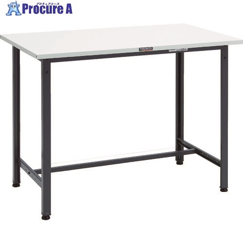 TRUSCO 軽荷重立作業台(300kg)HAE型 1200X600XH900 基本タイプ ダークグレー色 HSAE-1260 DG 1台 ■▼868-8715