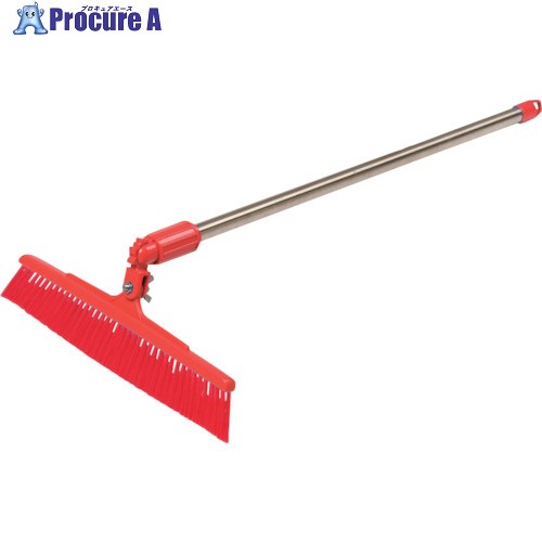 BURRTEC バーキュートプラス 衛生管理用ほうき クネットタイプ短柄 ハード赤5 BCP30KT-BH40HR 5P 63113105 1箱 ■▼201-8425 【送料都度見積】