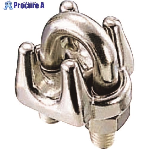 水本 ステンレス ワイヤークリップ 使用ロープ径18～20mm A-2478 1個 ■▼195-1607 【送料都度見積】