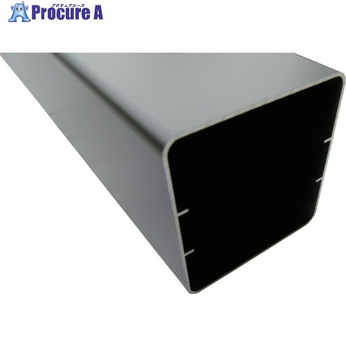 アルインコ 軽銀中庭柱 60×60×1.2T 黒いこと 3m BA107K3 1本 ■▼849-3947 ※人間宅様送ること不可