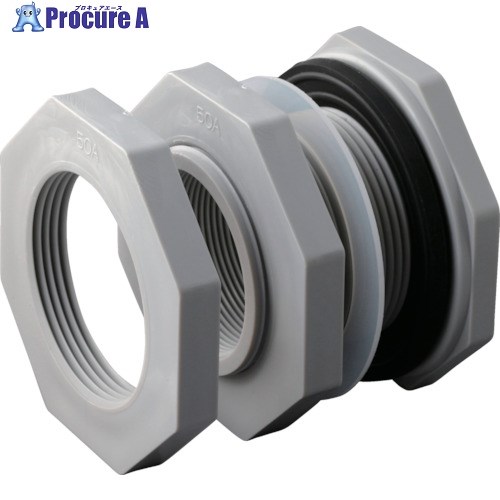 SUIKO PEフィッティング 50A FKM PE FITTING 50A FKM 1個 ▼417-3562