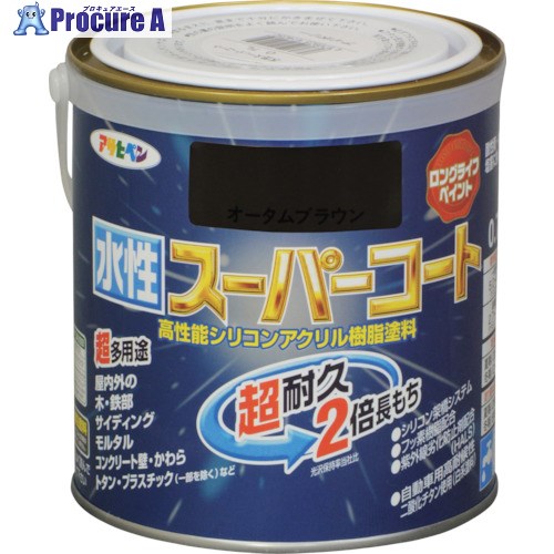 アサヒペン 水溶性百貨店厚地の外套 0.7L 秋場赤銅色 414441 6個 ■▼124-8754 【貨物輸送都度積もり書き】
