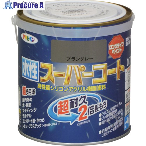 アサヒペン 水溶性百貨店厚地の外套 0.7L ブラングレー 414618 6個 ■▼125-1836 【貨物輸送都度積もり書き】