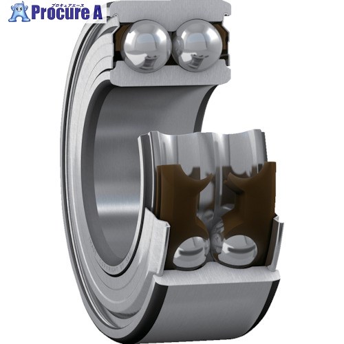 SKF 複列アンギュラ玉軸受(軸受両端鋼板シールド) 接触角30° 内径55mmX外径120mmX幅49.2mm 3311 A-2Z 1個 ■▼390-4346 【送料都度見積】