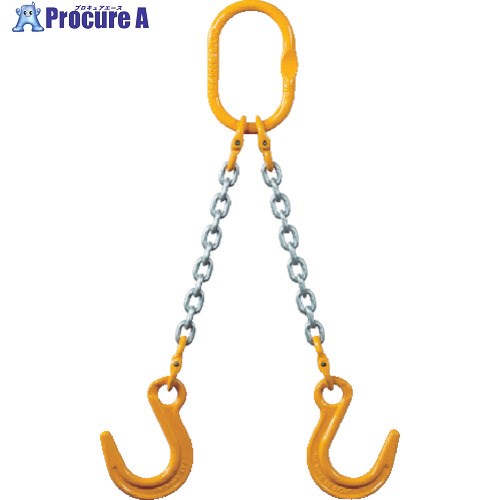 象印 チェーンスリング100(アイタイプ)荷重6.9t 線径13mm L2m 2-MFF-YN-13 1台 ■▼475-8293 【送料都度見積】※車上渡し｜プロキュアエース
