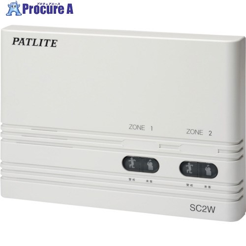 PATLITE 検出器抑えつけるボックス席 SC2W 1台 ▼856-8199